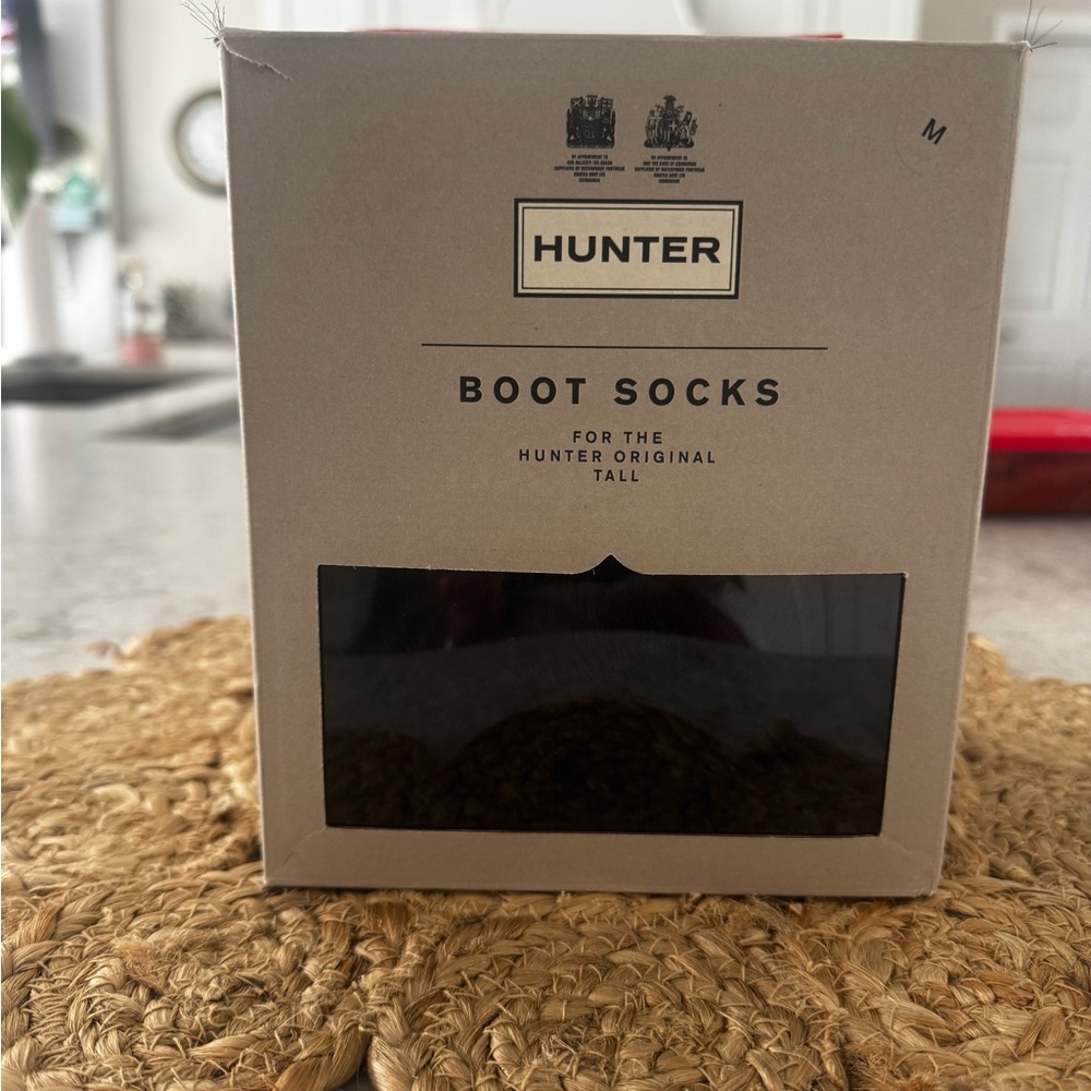 Hunter Black Boot Socks Accessories